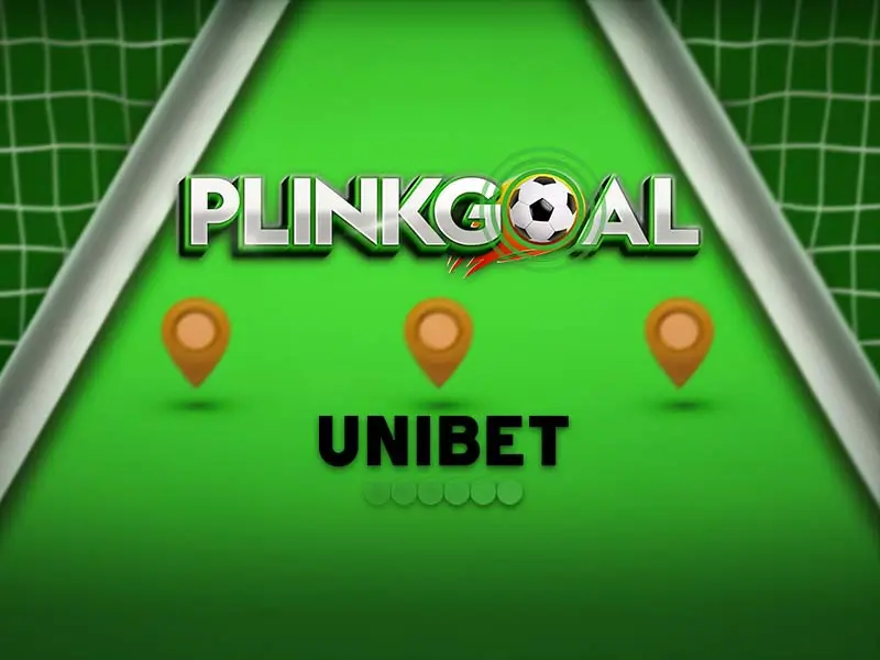 Unibet Plinkgoal - Jogo inovador estilo Plinko com tema de futebol
